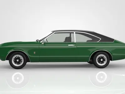 Granada Coupe Mk1 1972 -1974 3D model