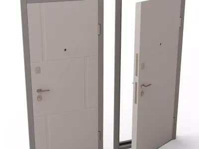 Peraan Door 3D model