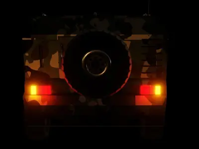 Armored car turkish ejder yalcin Low-poly 3D model