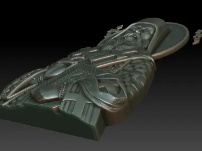 Saint Nektarios of Aegina  3D print model