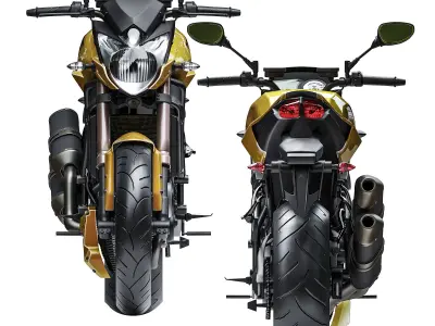 Ducati StreetFighter Low-poly 3D model