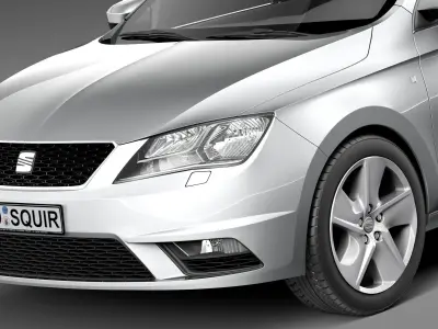 Seat Toledo 2013 3D model