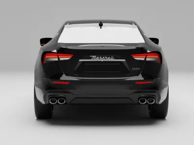 Maserati-Ghibli-hybrid  3D model