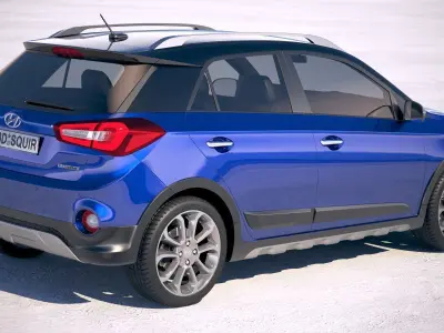 Hyundai i20 Active 2019 3D model