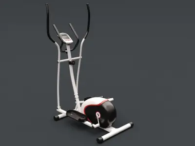 Exercise Bike 3D model