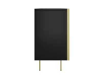 Brass Wire Mesh Cabinet Credenza 3D model