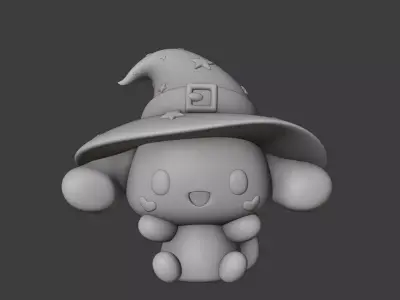 Halloween cinnamoroll 22 3D print model