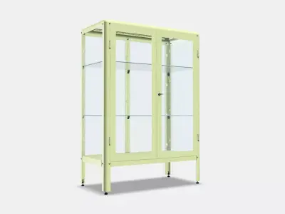 FABRIKOR Glass-door cabinet 1 3D model