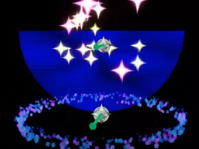 Unreal engine 5 particles animation VFX Low-poly 3D model