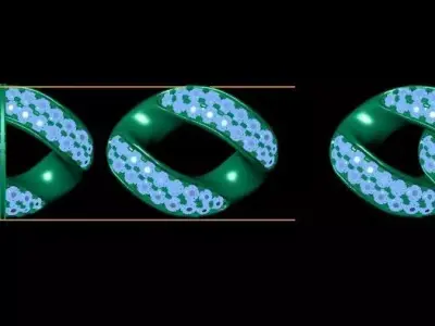 cuban gold diamond print 3d file 3D print model