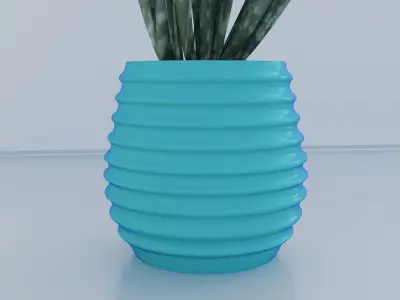 pot planter holder 10 3D print model