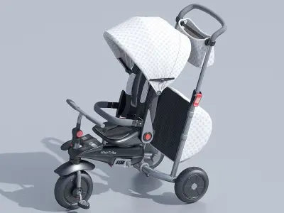 Kids Smart Trike Bike 3D model