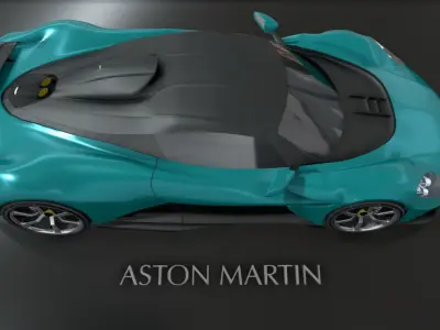 Aston Martin Valhalla 2023 3D model
