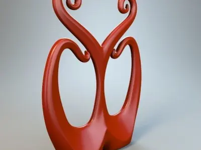 Abstract Figure 3D model get