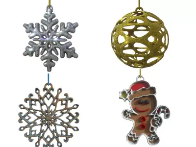 CHRISTMAS DECORATION 3D model