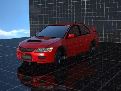 Evo Lancer 3D model