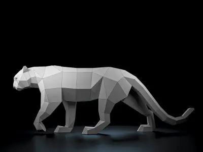 panther 3D model order