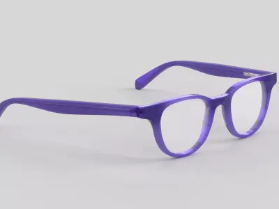 Eleanor Eyewear Glasses Low-poly 3D model
