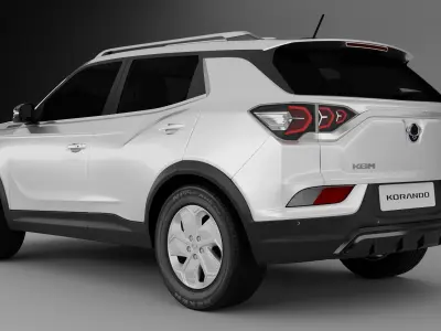 KGM-Ssang Yong-Korando e-Motion 3D model