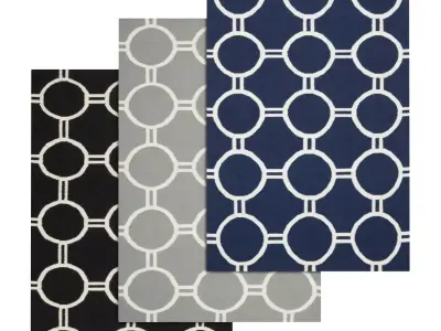 Rug Set 2050 3D model