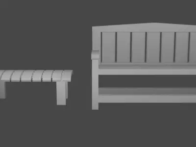 public nature collection Free low-poly 3D model