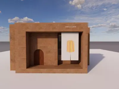 CANELE du JAPON Free 3D model