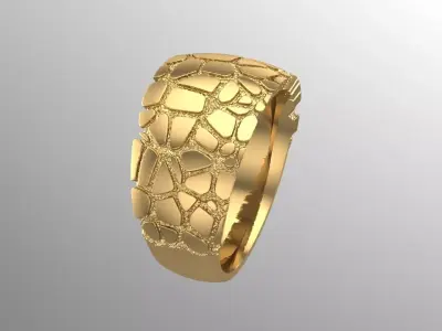 Gold rings NN088 3D print model