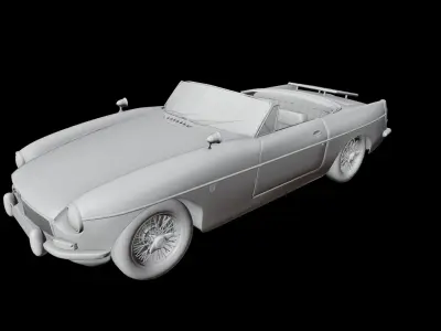 MGB Cabriolet 3D model