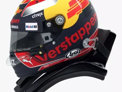 Arai GP-6 RC 2017 style Racing helmet 3D model