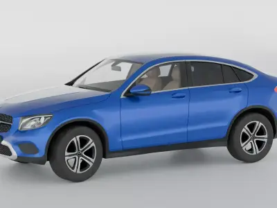 Mercedes-Benz GLC Coupe 2020 3d model 3D model
