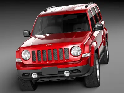 Jeep Patriot 2014 3D model