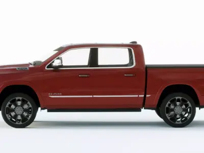Dodge Ram 1500 2019 3D model