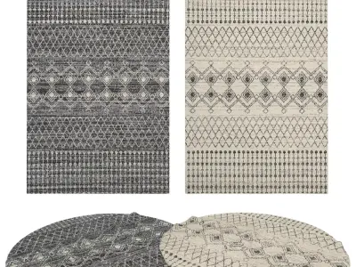 Rugs No 290 Low-poly 3D model