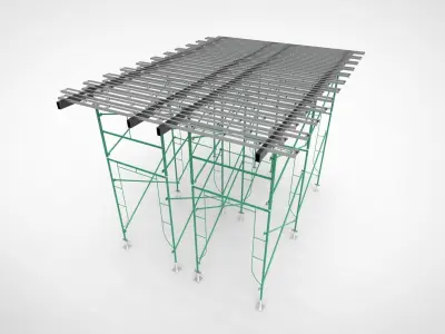 Scaffolding 3D model