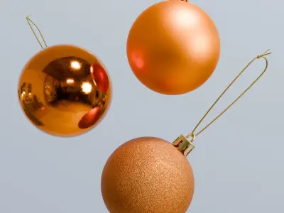Christmas balls Ornament 1 3D model