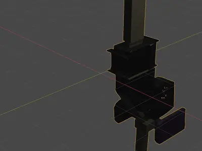 transito computer screen showing light pole 3D model