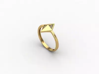 gold ring pint jewelry model 3d stl 3D print model purchase