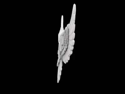 Eagle Wing 3D Print Model 3D print model