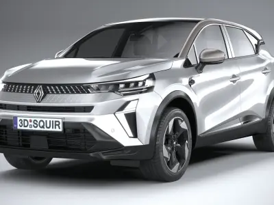 Renault Captur 2025 3D model