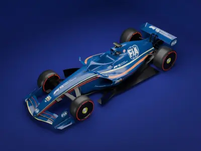 F1 2026 Release Car Outdated Free 3D model