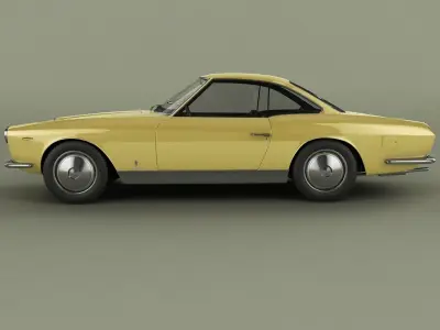 Lancia Flaminia  Coupe Speciale 3D model