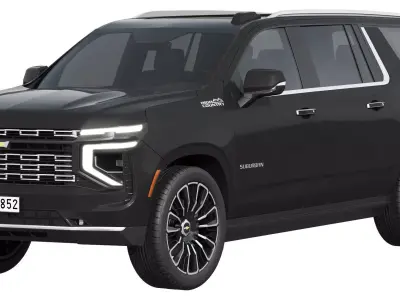 Chevrolet Suburban High Country 2025 3D model