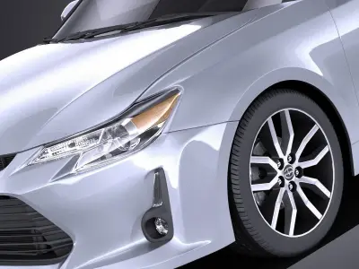 Scion tC 2016 VRAY  3D model