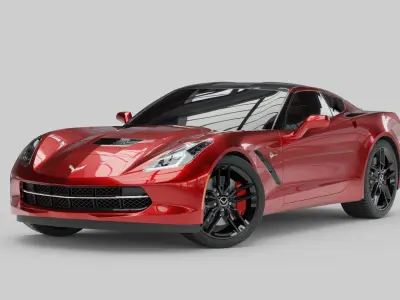 Chevrolet Stingray Corvette 3D model