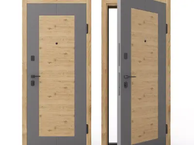Zevan Door 3D model