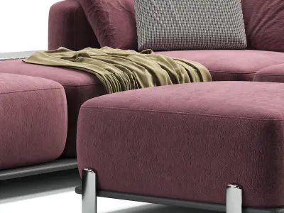 Sofa Brera 3D model