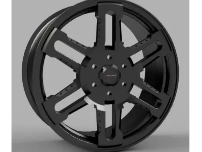 CAR WHEEL 007 3D model