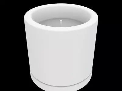 Minimal Candle Holder 3D Print Model 3D print model