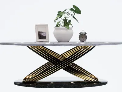 Meeting Table 3D model