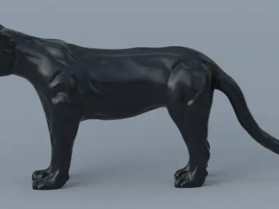 Black Panther 3D model